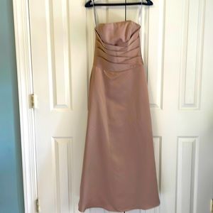 Alfred Angelo Harvest Gold Bridesmaid/ Prom Dress